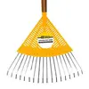 Vassoura Para Grama Com Palheta Em Aço 380mm - Dtools