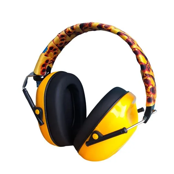 Abafador e Protetor de Ruidos para crianças amarelo de 22 DB + Jogo Emoções