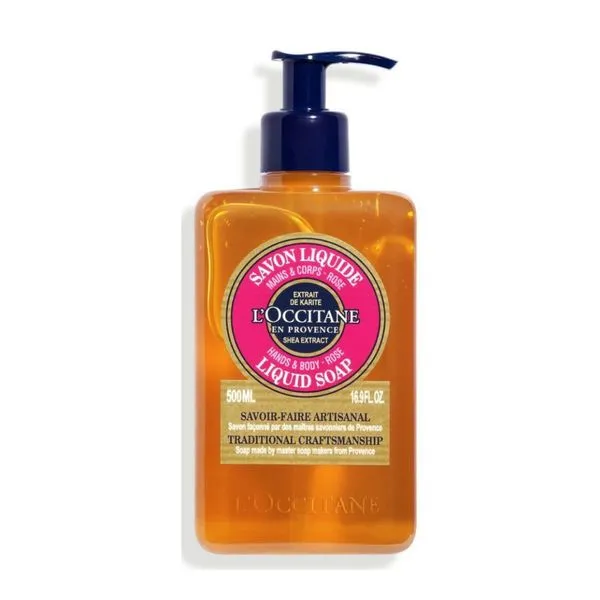 Sabonete Líquido L'Occitane Rosas 500ml