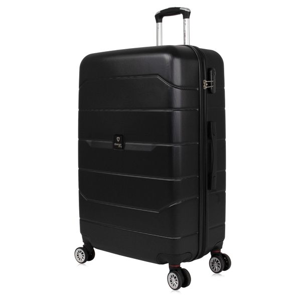 Mala de viagem 32kg grande Tokio Preta Swiss Move