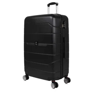 Mala de viagem 32kg grande Tokio Preta Swiss Move