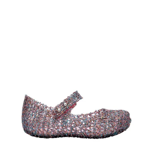 Mini Melissa Campana Papel Baby Vidro Glitter Rosa 32995-20/21