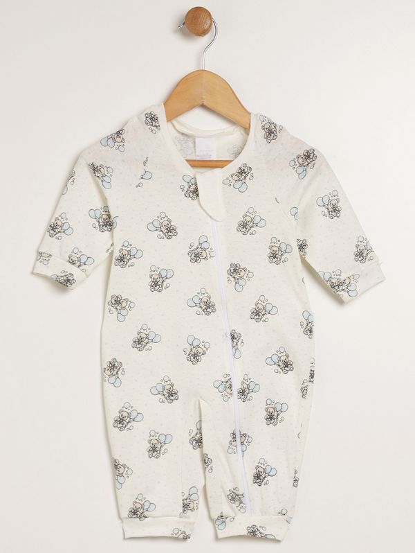 Macacão Infantil Para Bebê - BRANCO P