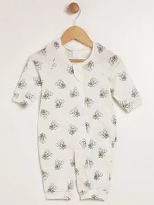 Macacão Infantil Para Bebê - BRANCO P