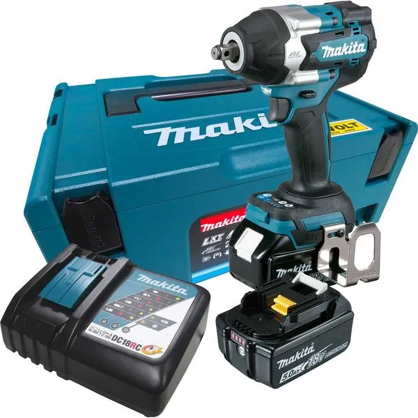 Chave de impacto bateria 18V encaixe de 1/2" Bivolt DTW700RTJ - MAKITA