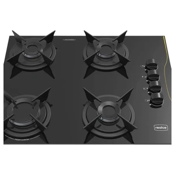 Cooktop 4 Bocas Realce Automático Bivolt Preto (MP)