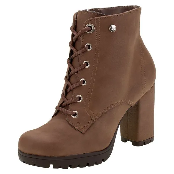 Bota Feminina Coturno Via Marte - 203605 CAFÉ 36