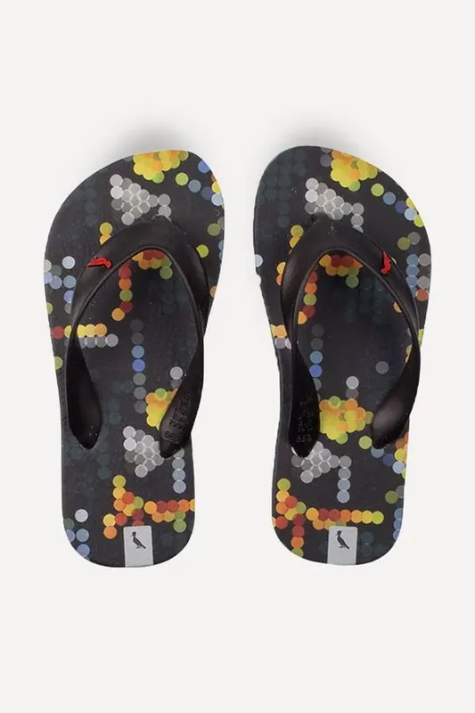 Chinelo Mini Trancoso Rmi #1223 Pretopreto - 29/30