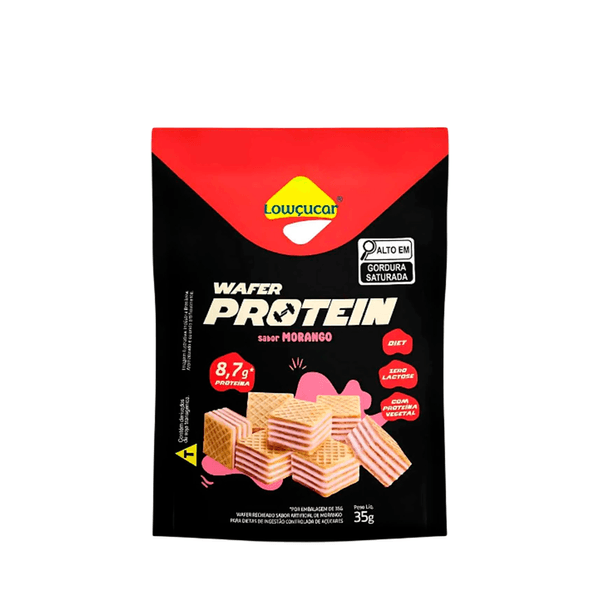 Wafer Morango Sem Lactose Lowçucar – 35g