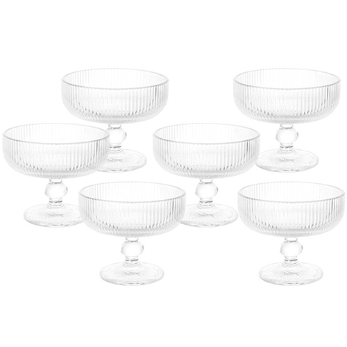 Jogo de Taças Para Sobremesa 6 Peças Mimo Sleek 9391