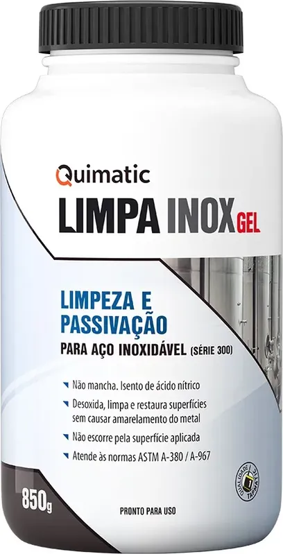 Decapante LIMPA-INOX-GEL QUIMATIC - 850g LG2