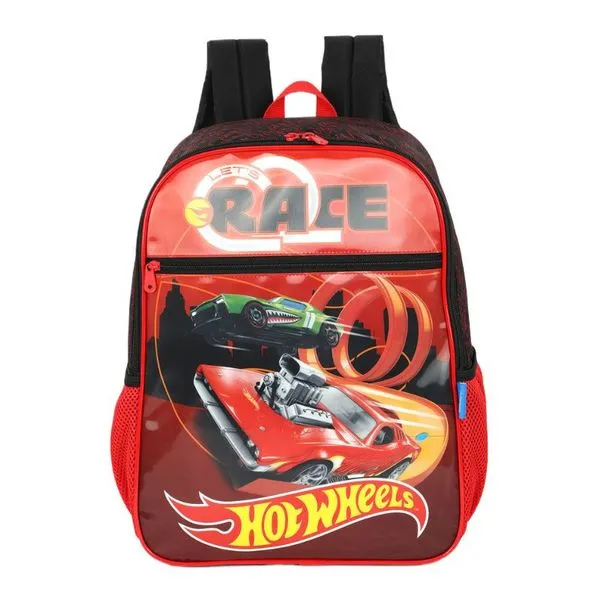 MOCHILA HOTWHEELS VERMELHO 0400 MAXLOG