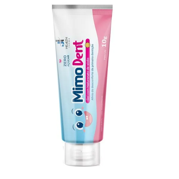 Mimodent Gel 10g J I Health - Gel Para Primeira Dentição dos Bebês