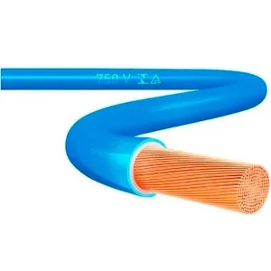 Cabo Elétrico Top Cables 4mm Peça Com 25 Metros Azul (MP)