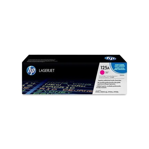 Toner HP 125A CB543A Original para Impressora Laserjet CP1215 CP1515 CP1518 CM1312 Magenta HP Toner HP 125A CB543A Original para Laserjet CP1215 CP1515 CP1518 CM1312 Magenta HP