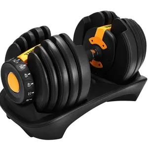 Halter Ajustável Dumbbell 24KG com Anilhas Regulavel Seletor de Peso Automatico Pegada Ergonomica Ahead Sports Halter Ajustável Dumbbell 24KG com Anilhas Regulavel Seletor de Peso Automatico Ahead Sports