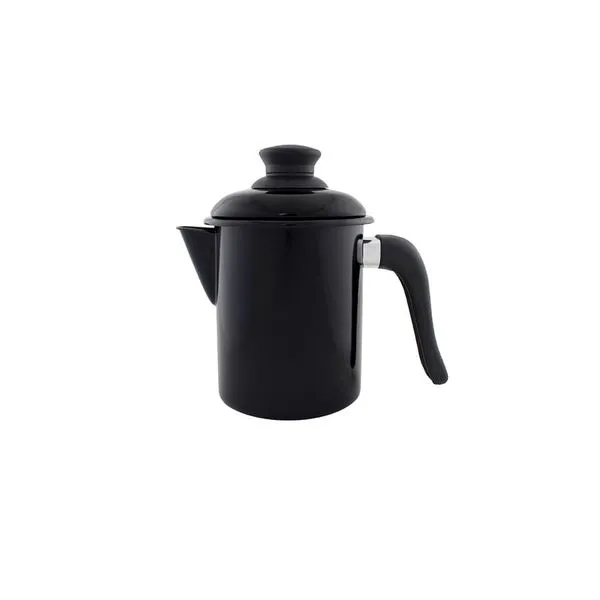 Leiteira de qualidade em Agata - 900 ml - Preto - Ewel