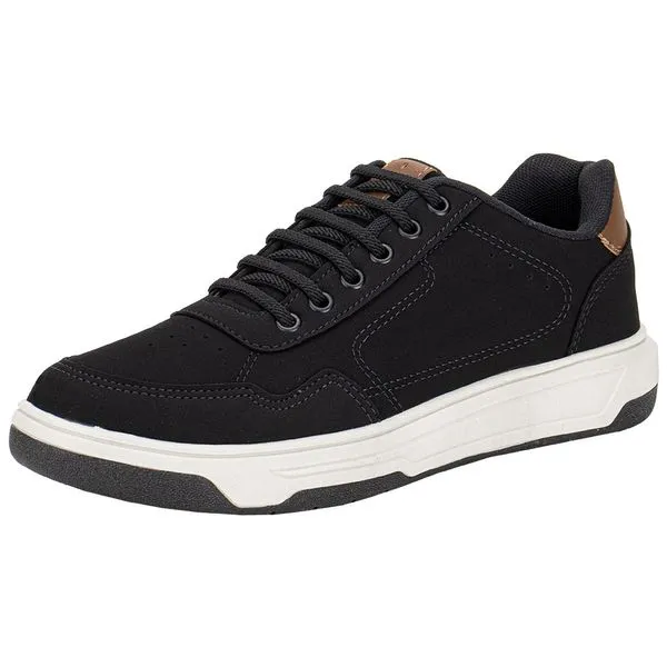 Sapatênis Masculino Confort Way 802504 PRETO 42