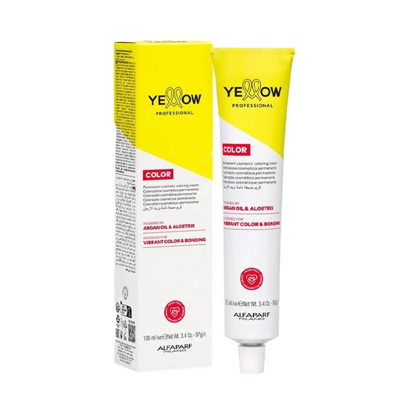 Tintura Creme Yellow Color Louro Médio Cobre 7.4 60ml