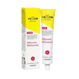 Tintura Creme Yellow Color Louro Médio Cobre 7.4 60ml