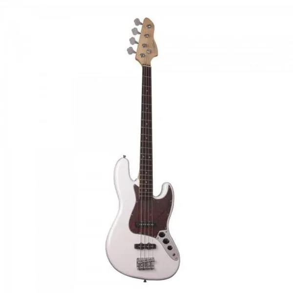 Contrabaixo Elétrico Giannini Gb"100 Jazz Bass Branco/Turtle