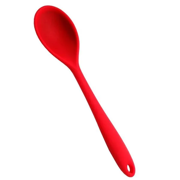 Colher Silicone Vermelha 27,5cm D6713VM - Milk