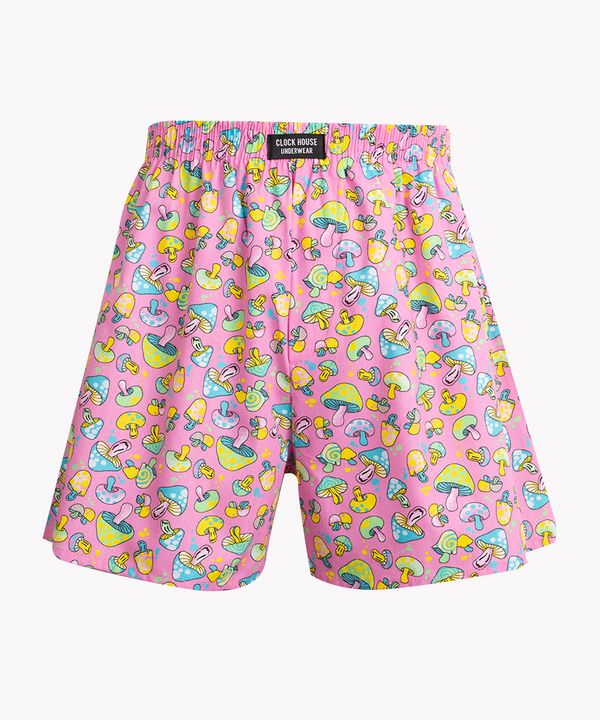 samba canção de algodão cogumelos rosa P