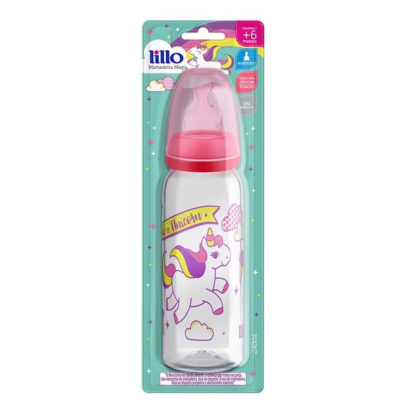 Mamadeira Lillo Unicórnio 240ml