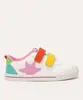 tênis infantil com velcro mooui colorido 34