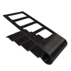 Suporte 3d Porta Controle Remoto 4 Divisórias Tv 20 Cm Preto