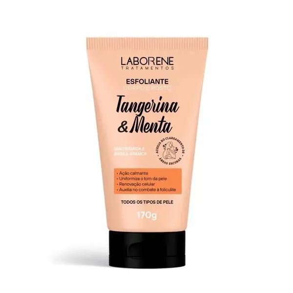 Creme Esfoliante Tangerina E Menta Laborene 170G