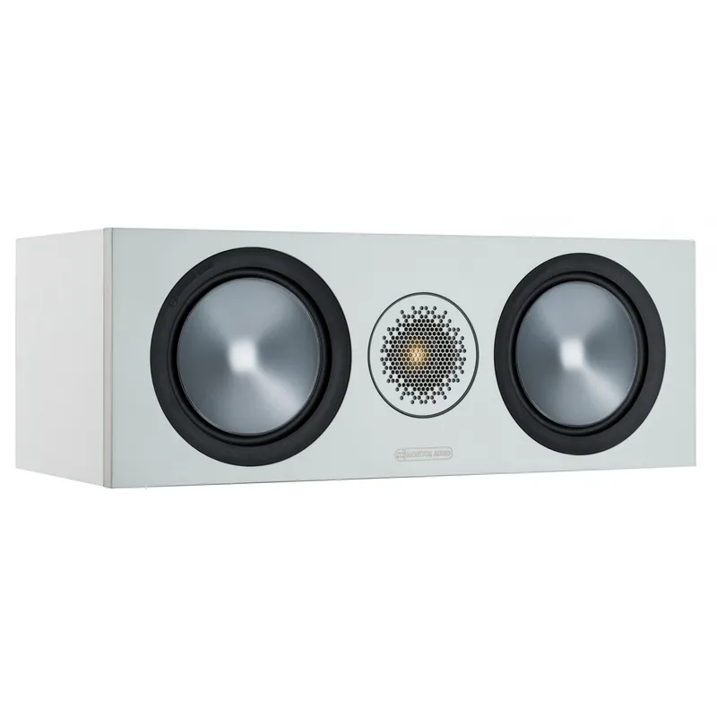 Monitor Audio Bronze C150 (6g) Caixa Central Home Theater 120W ( Branco )