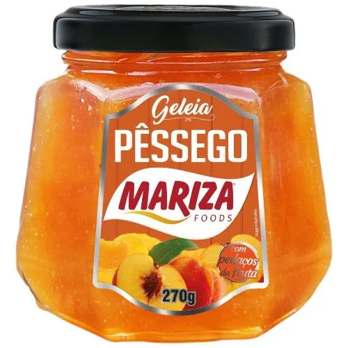 Geleia De Pêssego Mariza 270g