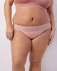 Calcinha Plus Size Feminina Biquíni Com Renda Rosa 46