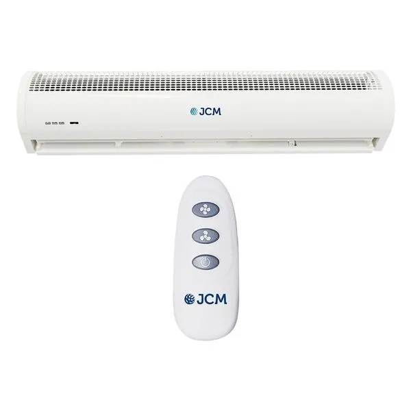 Cortina de Ar JCM 150cm Branco com Controle Remoto Modelo FM-1215Z-Y 220V Cortina De Ar Jcm 150Cm Monofásico Com Controle Remoto 220V