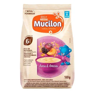 Cereal Infantil Mucilon Ameixa e Aveia 180g