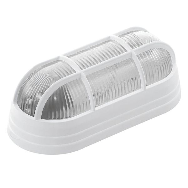 Mini Tartaruga de Termoplástico 1 Lâmpada E27 IP65 Dital Mini Tartaruga Termoplástico Branco com Grade IP65 para 1 Lâmpada E27