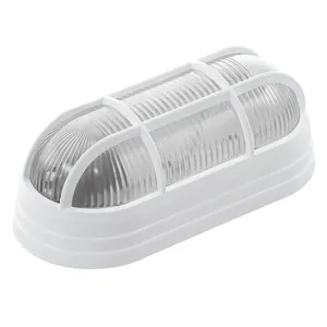 Mini Tartaruga de Termoplástico 1 Lâmpada E27 IP65 Dital Mini Tartaruga Termoplástico Branco com Grade IP65 para 1 Lâmpada E27