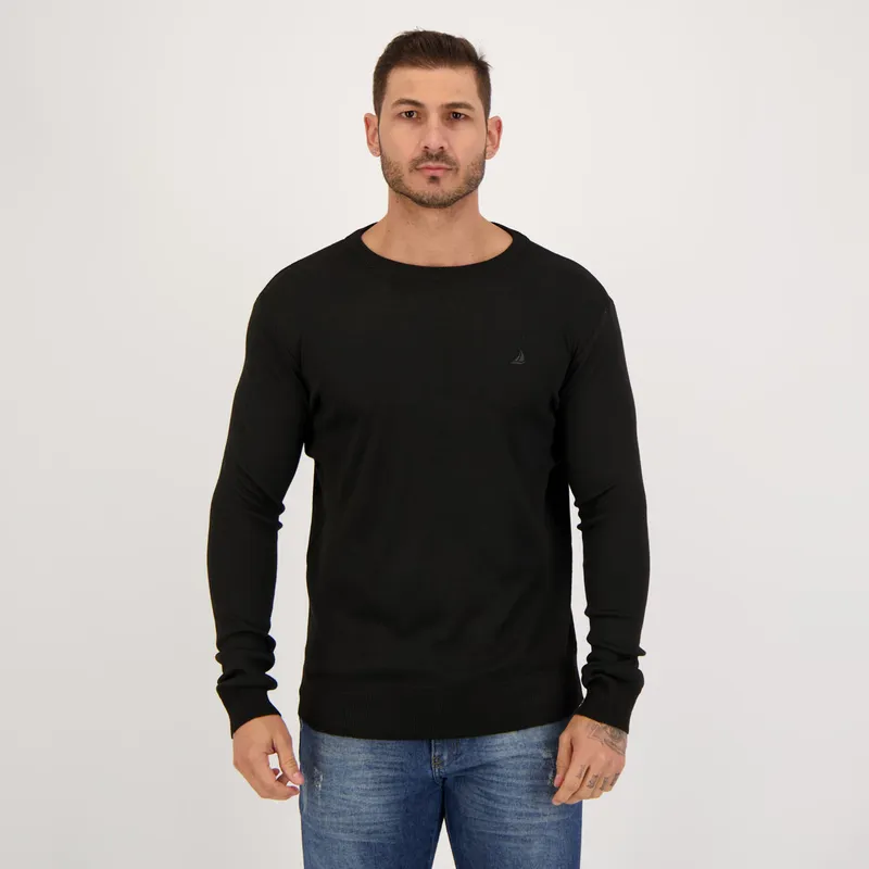 Suéter Balboa Basic Preto