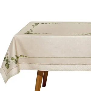Toalha de Mesa Retangular Clean Renova Botânica Estampada Digital 160x270cm 30011934 - Döhler
