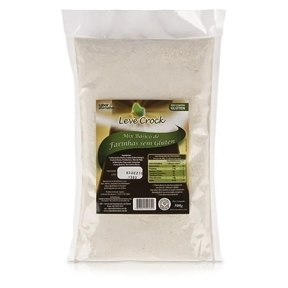 Mix Básico de Farinhas sem Glúten 500g - Sabor Alternativo
