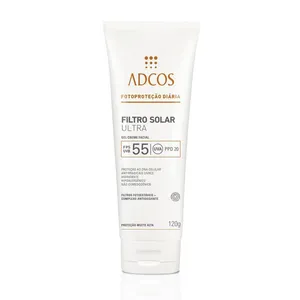 Protetor Solar Ultra Gel Creme Incolor FPS 55 - Proteção Muito Alta 120g