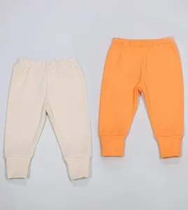 Kit Culote Fio Egípcio com 2 unidades 423296 De 0 a 12 meses Laranja - G