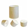 Cúpula Abajur E Luminária Cilíndrica Vivare Cp-7001 ø13x15cm - Bocal Nacional Rustico-bege