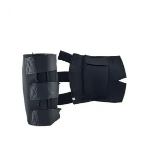 Caneleira Go Roller Ajustável Preta Para Patins Skate Bmx Patinete M