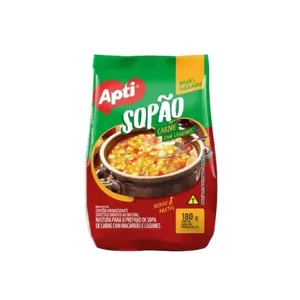 Sopão Apti Carne com Macarrão e Legumes 200g SOPAO APTI 200G CARNE COM MACARRAO E LEG