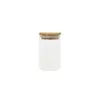 Pote De Mantimentos Redondo 250ml Tampa Bambu Oikos
