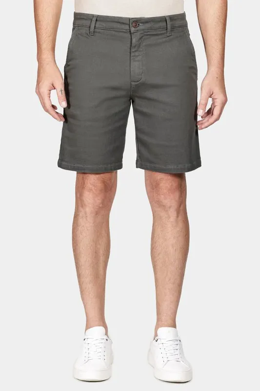 Bermuda Chino Sarja Moletom Chumbo - 54