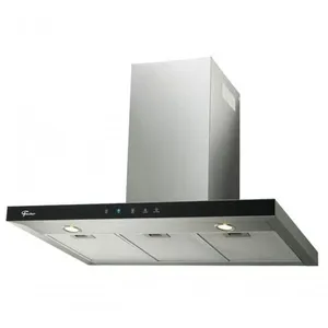 Coifa De Parede Fischer Infinity 90cm Vidro Preto 19902 Bivolt