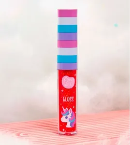 Gloss Labial Unicórnio - Morango Boom Morango Boom